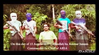 Arakan Rohingya Salvation army ARSA Songs 2017 [upl. by Linnette]