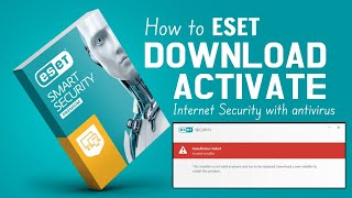 How to ESET internet security d o w n l o a d amp A c t i v a t e in Windows 11  100 Work [upl. by Oiramel]