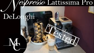 Nespresso Lattissima Pro Deutsch  Review Test u Kaufberatung  Lattissima Pro vs Lattissima [upl. by Jeffrey]