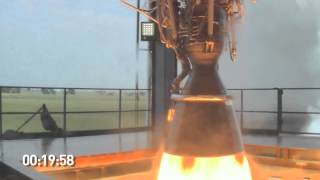 SpaceX Testing Merlin 1D Engine Firing [upl. by Kallick74]