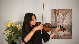 Ricard Bunnel Pupil Violin Demo — Tchaikovsky Violin Concerto [upl. by Nollek]