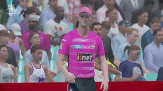 BBL S1  Sydney Sixers vs Hobart Hurricanes [upl. by Ybroc260]