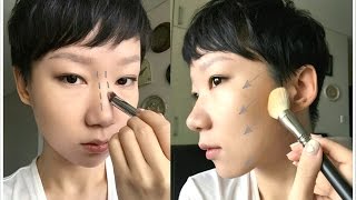 【蕊姐彩妆课】终极修容！学会这些，立体小脸就是你的Ultimate Contour [upl. by Safire59]