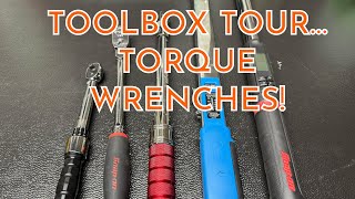 SNAP ON TOOLBOX TOUR…TORQUE WRENCHES [upl. by Ahsiugal]