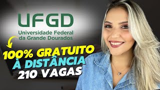 PÓS GRADUAÇÃO EAD 100 GRATUITA de UNIVERSIDADE FEDERAL  210 VAGAS  Mari Rel [upl. by Lane]