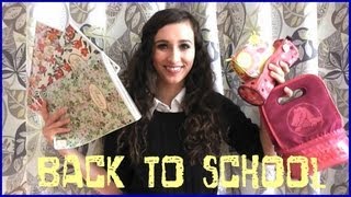 Back to school  Zpátky do školy rady tipy triky a další vychytávky [upl. by Epilif]