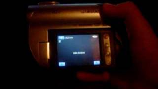 sony handycam disk problems [upl. by Zima732]