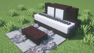 Майнкрафт 🎶 Реалистичное пианино Realistic Piano Minecraft [upl. by Seely]