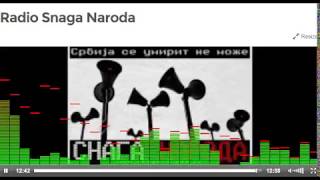 Radio Snaga Naroda  Gnev Srbije 1212015  Radio Stanice Uzivo [upl. by Aryan385]