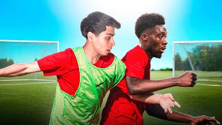 I Played Against Alphonso Davies [upl. by Annwahs]