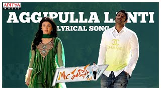 Aggipulla Lanti Song With Lyrics  Mr Perfect SongsPrabhas Kajal AggarwalDSPAditya Music Telugu [upl. by Ahsieat]