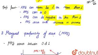 PROPENSITY TO CONSUME [upl. by Timothea]