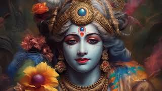 Lord KrishnaMeditation journeyMidjourney 1080p [upl. by Luwana]