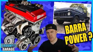 BARRA conversion in a Ford Truck  fullBOOST TOWnado Part 10 [upl. by Eixela]