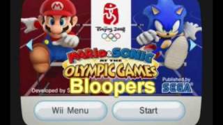 Mario amp Sonic at the Olympic Games Bloopers Fowl Play [upl. by Ahsym]