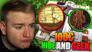 100 SPIELER VERSTECKEN SICH im EINKAUFSZENTRUM XXL 100€ HIDE AND SEEK [upl. by Lundquist363]