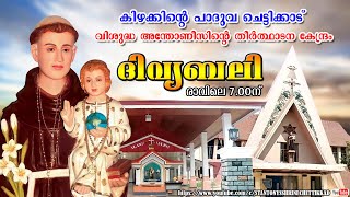 21 SEPTEMBER 2024  ദിവ്യബലി  ST ANTONYS SHRINE CHETTIKKAD [upl. by Nilrah]