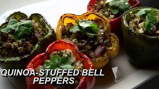 QuinoaStuffed Bell Peppers [upl. by Adnamma]