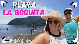 🔴MEJOR PLAYA DE MANZANILLO 🏝️ PLAYA LA BOQUITA 2024 Aventura Camping 4 [upl. by Yerdna]