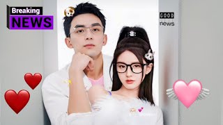 Zhao Lusi and Wu Lei public their relationship  officially a couple Now 😍 [upl. by Onilecram]