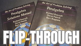 Art of Problem Solving Prealgebra Math Curriculum FLIPTHROUGH [upl. by Nolyarg]