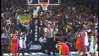 2000 WNBA Finals  Game 1 Houston Comets vs New York Liberty [upl. by Peppie]