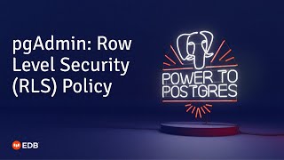 Row Level Security RLS Policy in Postgres [upl. by Frangos]