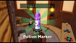 How to get POTION marker in FIND THE MARKERS Roblox  UPDATED 2024 [upl. by Segroeg]