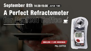 A Perfect Refractometer for Perfect Coffee  ATAGO PALCOFFEE [upl. by Jemmy]