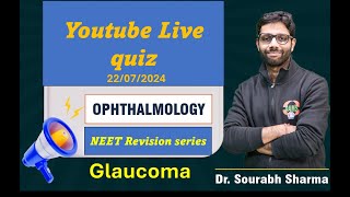 Neet Revision series season 2 Glaucomas [upl. by Bolanger]