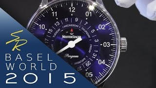 Meistersinger Pangaea Baselworld 2015 [upl. by Konikow]