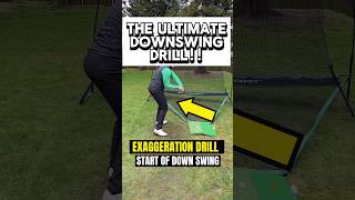 Try this drill to get the correct feel on your downswing golftips golflesson golfswing golf [upl. by Anaynek726]