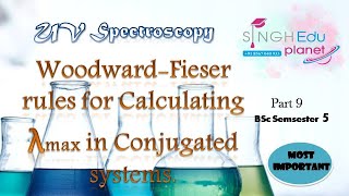 Woodward fieser rules UV spectroscopy Woodward fieser rule in hindiPart 9Organic Chem 5th sem [upl. by Merrilee]