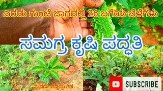 ಸಮಗ್ರ ಕೃಷಿ ಪದ್ಧತಿ Integrated Farming System [upl. by Columba]