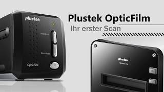 Plustek OpticFilm  Ihr erster Scan [upl. by Origra]