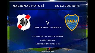 Nacional Potosí Vs Boca Juniors  Sudamericana 2024 Jornada 1  Encuentro Completo [upl. by Iva]