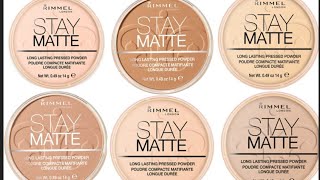 How to choose the perfect shade rimmel stay matte long lasting pressed powder shades rimmelmakeup [upl. by Grishilda]