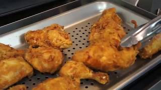 Broaster Chicken Trademark Program amp Chicken Prep Part 1 of 3 [upl. by Ahtekahs281]