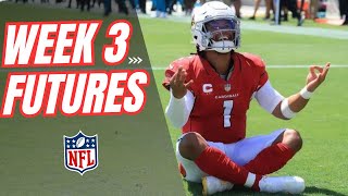 NFL Futures Update  Week 3 [upl. by Latimer103]