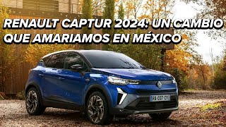 Renault Captur 2024 la camioneta más chic de la marca da un salto radical de imagen [upl. by Airalednac288]