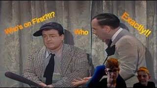 Whos On First Abbott and Costello REACTION [upl. by Parette230]