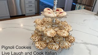 Italian Pignoli Cookies [upl. by Rtoip]