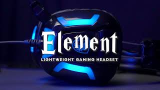 Lightweight Gaming Headset  Sades Element [upl. by Telrats]