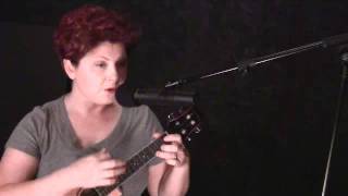 Kathryn Burke sings quotFalling in Love Again Cant Help Itquot with ukulele [upl. by Eillit806]