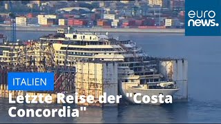 Die letzte Reise der Costa Concordia [upl. by Albers830]