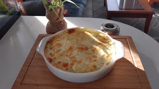 كراتان بالبطاطس واللحم المفروم Gratin pomme de terre viande hachee [upl. by Caplan]