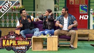 John appreciates Varun’s massage techniques The Kapil Sharma Show Episode 27 23rd July 2016 [upl. by Navap908]