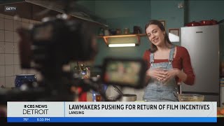 Lawmakers introduce tax incentives for films made in Michigan [upl. by Tanhya]