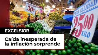 Sorprende la disminución de la inflación en los primeros días de febrero [upl. by Ahsinirt]