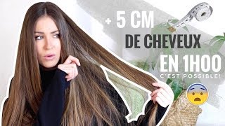 5 CM DE CHEVEUX EN 1H 😨 [upl. by Patsis]